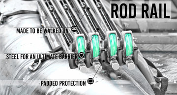 Rod Rail - 8 Rod Holder
