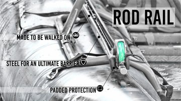 Rod Rail - 2 Rod Holder