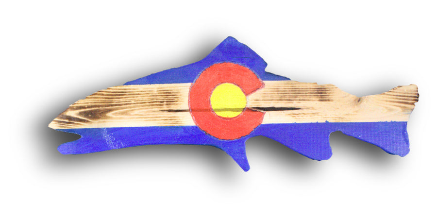 Colorado Handcrafted Wood Fish-FISKE Woodworking
