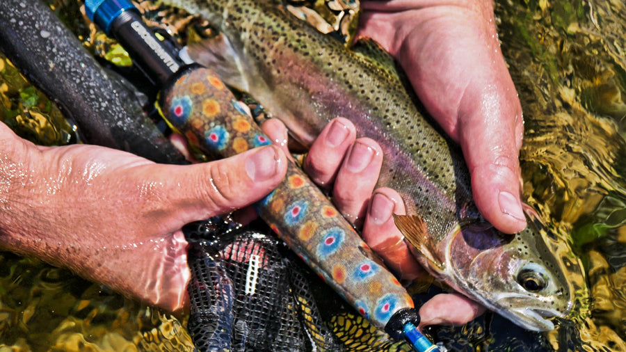 Rod Wrap - Brown Trout - Full Wells Grip