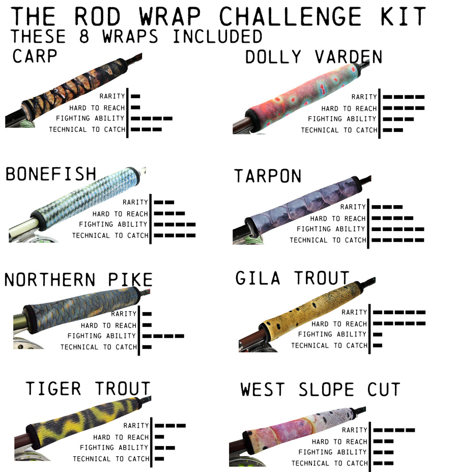 Rod Wrap Challenge Kit